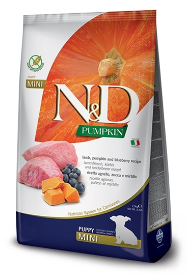 Picture of FARMINA N&D Pumpkin Dry Dog Food  Puppy Mini Breed